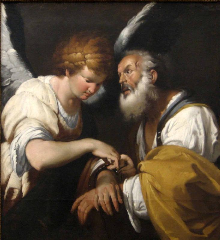 Bernardo Strozzi The Release of St Peter oil painting image